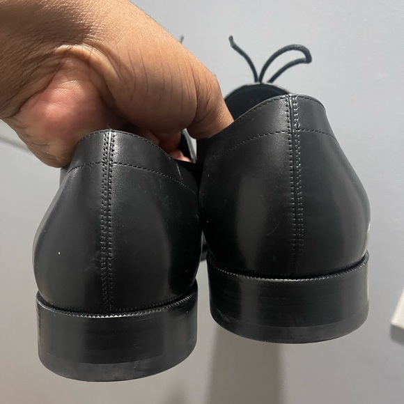 Tod’s Black Dress lace ups shoes Sz 12 - Picture 11 of 13